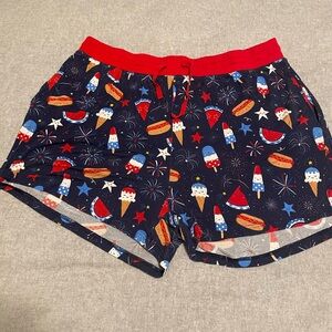 Little Sleepies Snack and Sparkles Women’s PJ Shorts